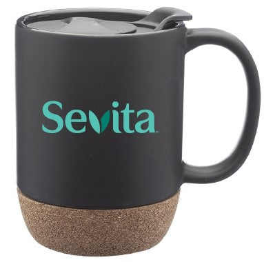 13 oz Barista Ceramic Mug with Cork Bottom