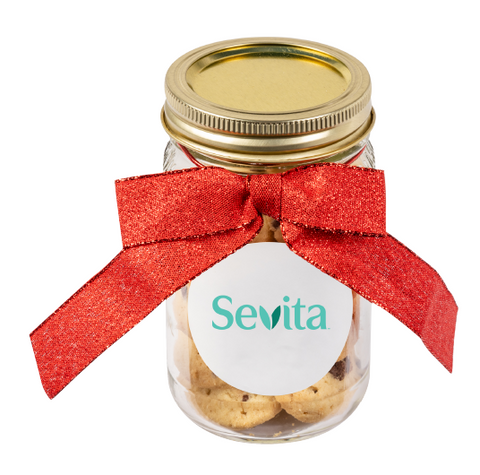 Fresh Beginnings Bite Size Cookies Mason Jar