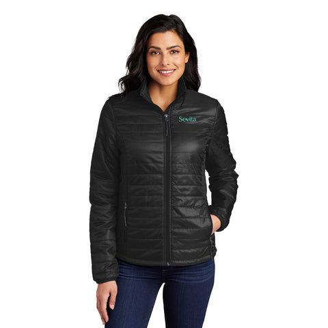 Port Authority® Ladies Packable Puffy Jacket