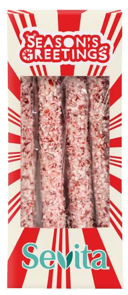 Pretzel Rods - Crushed Peppermint