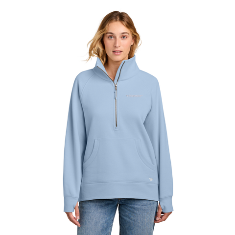 New Era Women's Heritage Fleece 1/2 zip