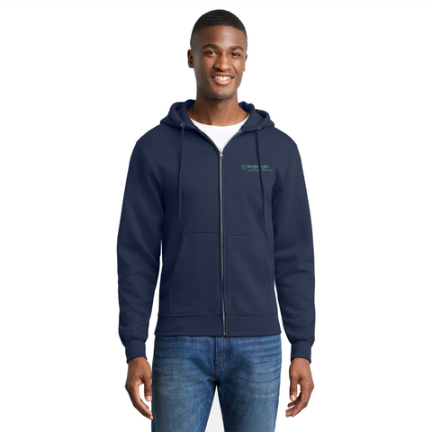 Port & Company® Core Fleece Full-Zip Hooded Sweatshirt